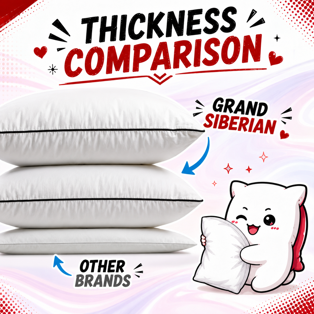 Cloud-Core Inner Pillow The Part You Actually Hug (Body Pillow Insert)