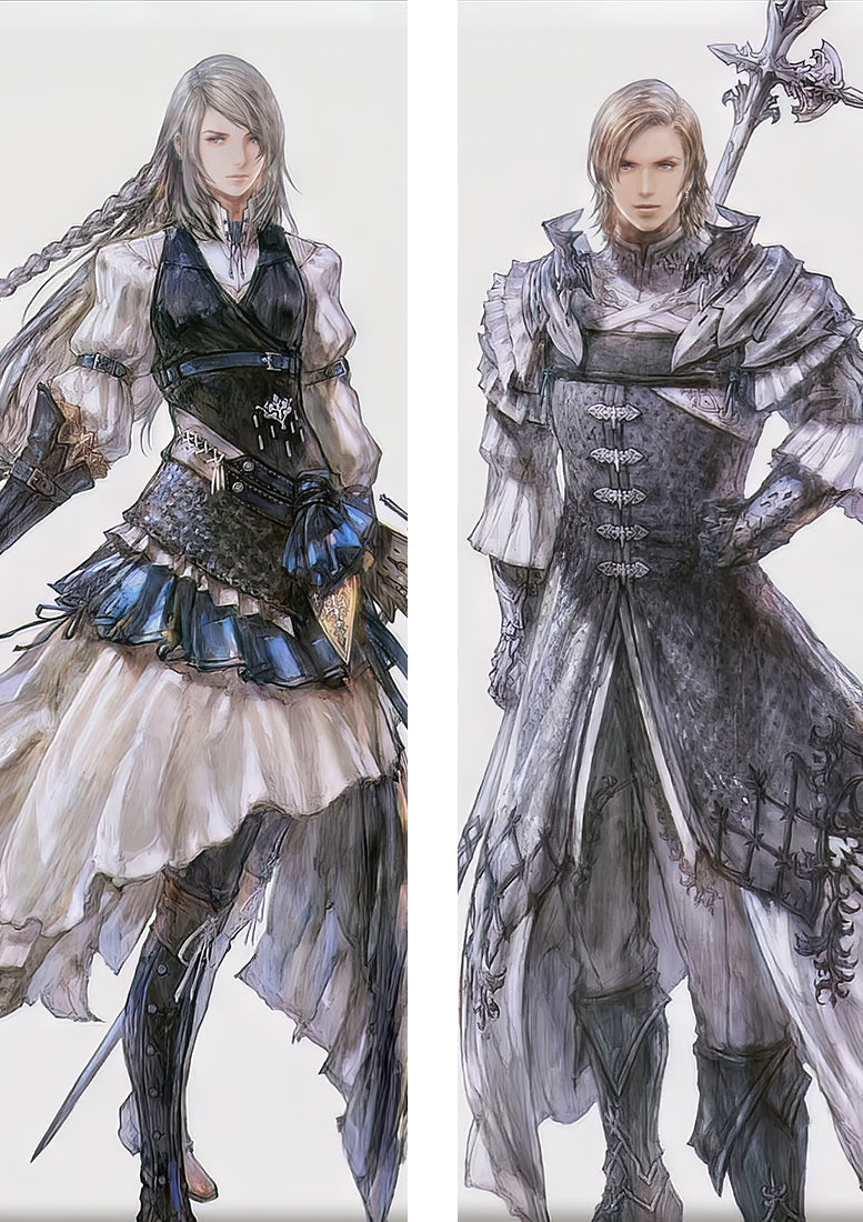 PM Jill Warrick X Dion - Final Fantasy XVI Anime Body Pillow Cover  -GM-PC150-FF16 - 2