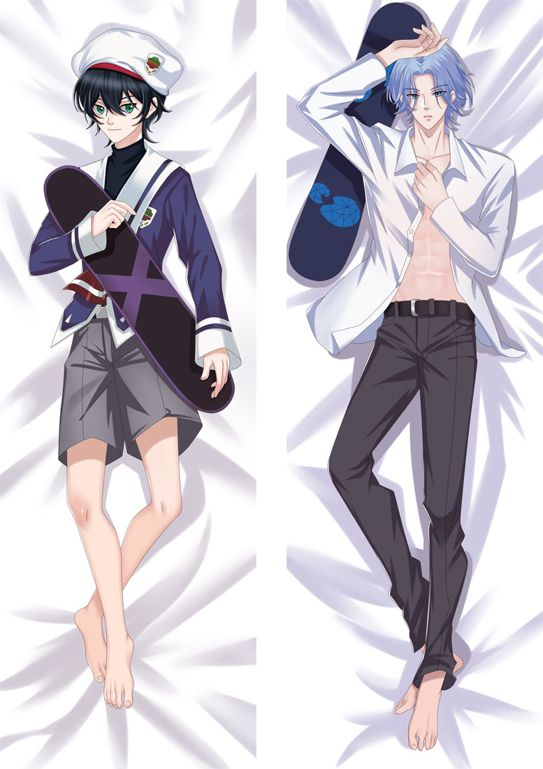 PM Langa Hasegawa & Miya Chinen - SK8 Anime Body Pillow Cover  -PC-21919