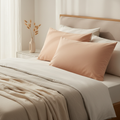 Peach Skin Pillow Cover