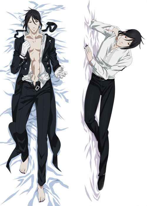 Sebastian Michaelis Black Butler male anime body pillow cover ??PillowManga