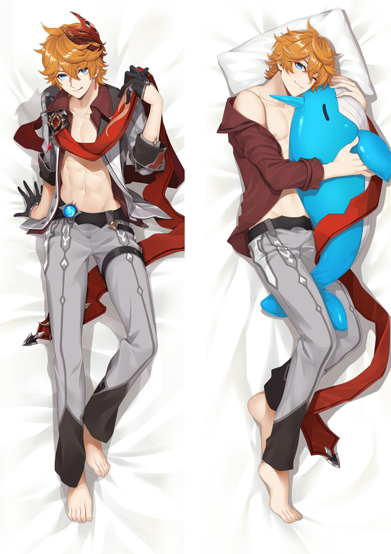 PM Tartaglia - Genshin Impact Anime Body Pillow Cover  -PC-21049-2
