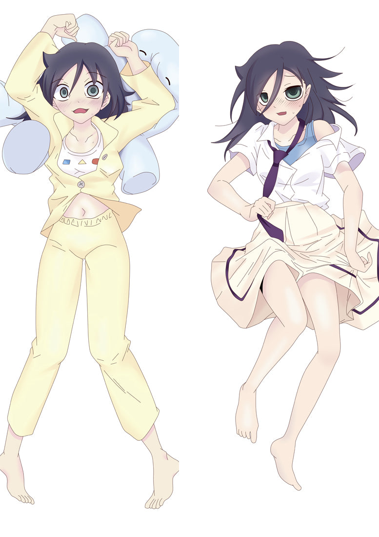 PM Tomoko Kuroki - Watamote Anime Body Pillow Cover  -PC-22957
