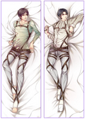 PM Eren Yeager & Levi Ackerman - Attack on Titan Anime Body Pillow Cover  YCDS034