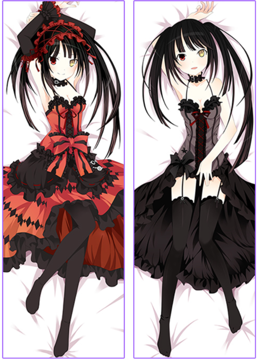 PM Kurumi Dark - Date A Live Anime Body Pillow Cover  YCDS378